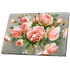 Постер 34х24 см Розовые розы в вазе