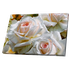 Постер 34х24 см Белые розы
