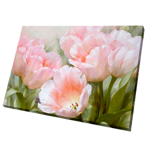 Постер 64х44 см Первые тюльпаны